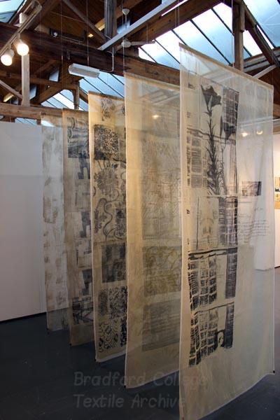 Work by Barbara Greene inspired by Bradford College Textile Archive